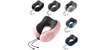 Memory Foam U-shaped Travel Pillow