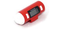 Red Marathon Pedometer With Clip