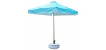 2x2m Square Patio Umbrellas With Valances