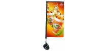 Rectangle Suction Cup Flag