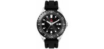Watch-Metal with Silicone Strap