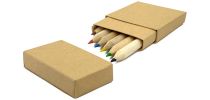 Six Mini Coloured Pencils