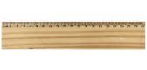 Wooden Ruler - 30Cm