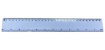 30Cm Plastic Ruler WHITE