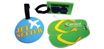 Custom-Shape Pvc Luggage Tag - Soft Frame