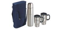 Estate Coffee Set 2 (Flask And Mug Engraved. Bag Unprinted)