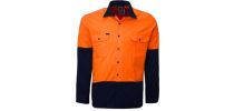 Vented Open Front Lightweight L/S