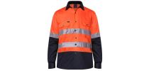 Vented Open Front L/W L/S 3M Tape