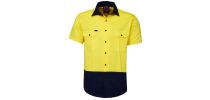Vented Open Front Lightweight  S/S