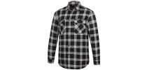 Open Front Flannelette Shirt