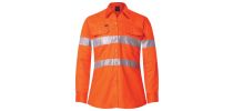 Ladies Vented Light Weight Open Front