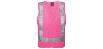 Hi Viz Vest With  Reflective Tape