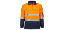 Half Zip Fleece Pullover With Tape