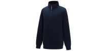 Pilbara Mens Classic Zipper C/F Fleece Pullover