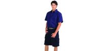 Cotton Drill  Work Short Sleeve Shirt