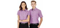 Mens Chevron Short Sleeve Shirt