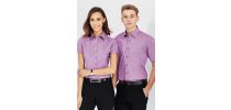 Ladies Chevron Short Sleeve Shirt