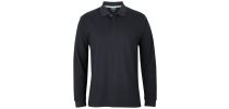 C OF C L/S PIQUE POLO