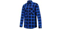 Open Front Quilted Long Sleeve Shirt