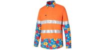 Vented Open Front L/W L/S Tape