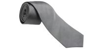 Silk Tie Costume Grey