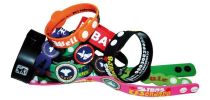 Press Stud Silicon Wristband (Indent Only)