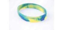 Customised Colour Mix Silicone Wrist Band