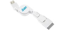 3-In-1 Retractable Charging Cable