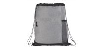 Heather Melange Drawstring Bag