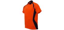 Unisex Adults Hi-Vis Panel Polo