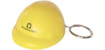Hard Hat Stress Shape On Keyring