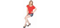 Ladies Bat Wing T Shirt