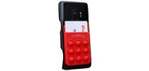 Popper Stress Reliever Silicone Phone Wallet