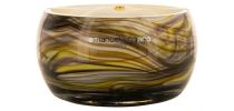 Candle Marbles Black Eyed M Ecorce Rouge
