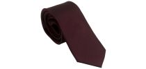 Silk Tie Uomo Burgundy