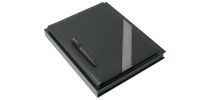 Set Alesso Black (ballpoint Pen & Folder A4)