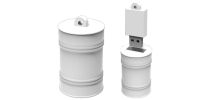 Oil Drum Large Pvc Flash Drive