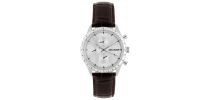 Chronograph Master Silver Brown Leather-r3s-m-m904