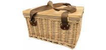 Gold Coast Wicker Picnic Cooler Basket(square)