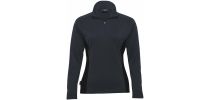 Merino Contrast Insert Pullover - Womens