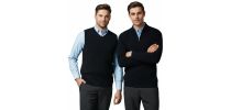 Mens 80/20 Wool-Rich Vest