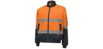 Mens Hi-Visibility 2Tone Bomber Jacket With Hoop Tape
