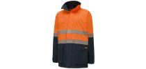 Mens Hi-Visibility 2Tone Quilted Jacket With Tape