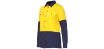 Womens Koolgear Hi-Visibility Ventilated  Long Sleeve Shirt