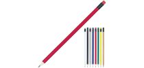 Sharpened Pencil with Coloured Eraser