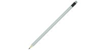 Pencil Sharpened Coloured Eraser - All Silver