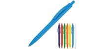 Plastic Pen Ballpoint Solid Colours Xavier