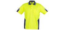 Mens Hi Vis Squad S/S Polo