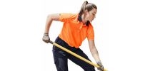 Womens Hi Vis Basic Short Sleeve Polo