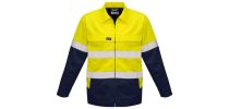 Mens Hi Vis Cotton Drill Jacket